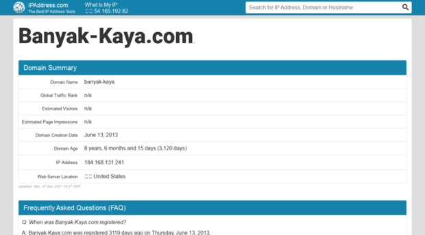 banyak-kaya.com.ipaddress.com