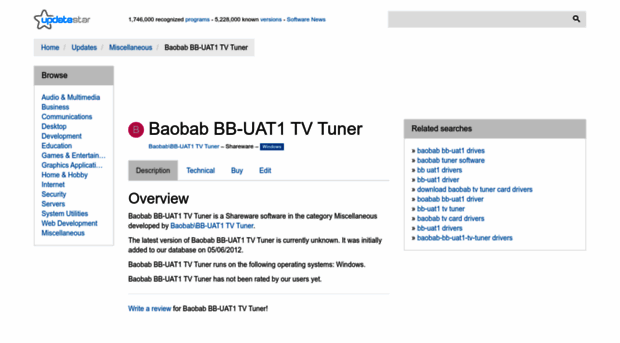 baobab-bb-uat1-tv-tuner.updatestar.com