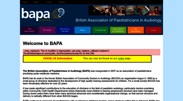 bapa.uk.com