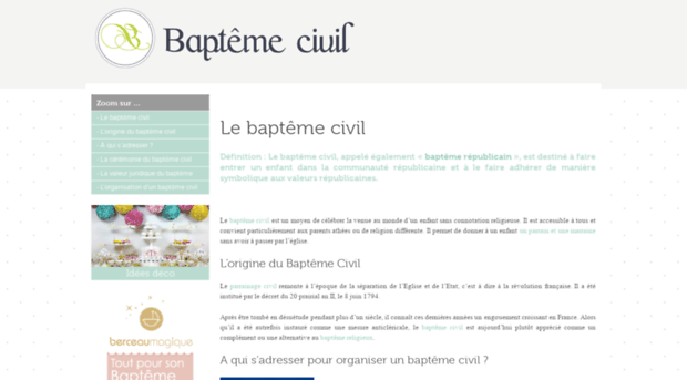 bapteme-civil.com