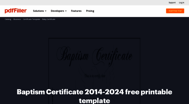 baptism-certificate-template.pdffiller.com
