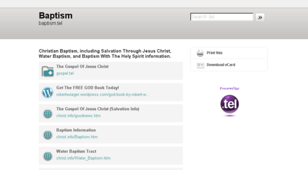 baptism.tel