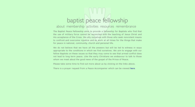 baptist-peace.org.uk