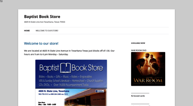 baptistbookstoreintexarkana.com