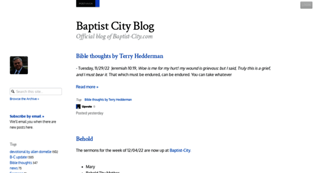 baptistcity.posthaven.com