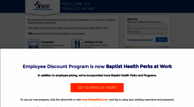 baptisthealth.corporateperks.com