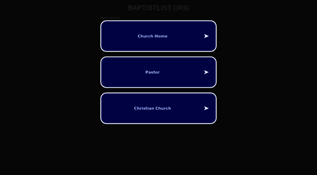 baptistlist.org