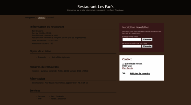 bar-brasserie-lesfacs.crearesto.fr