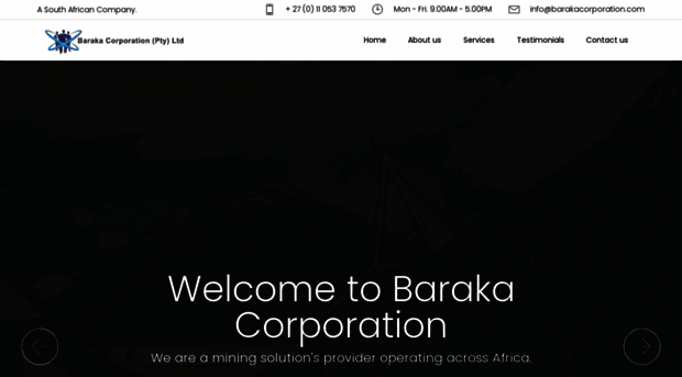 barakacorporation.com