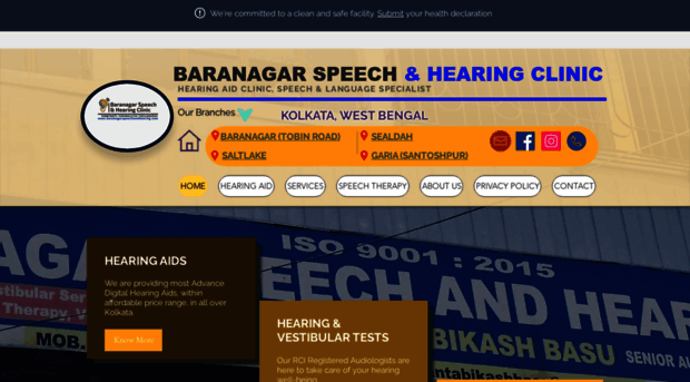 baranagarspeechandhearing.com