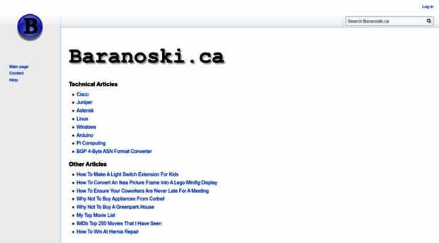 baranoski.ca