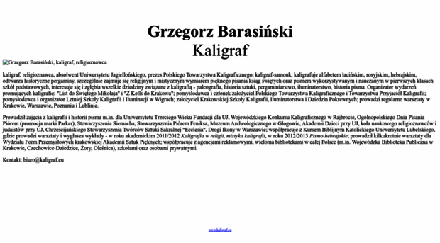 barasinski.kaligraf.eu