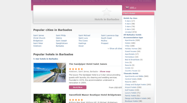 barbadoshotel24.com