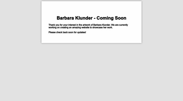 barbaraklunder.com