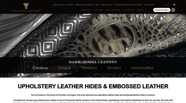 barbarossaleather.com