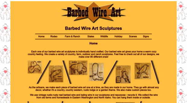 barbedwireart.com