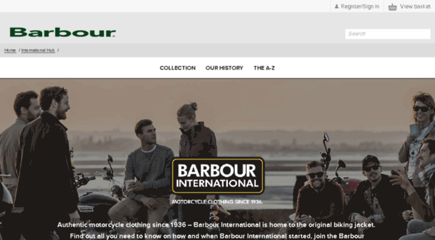 barbourinternational.barbour.com