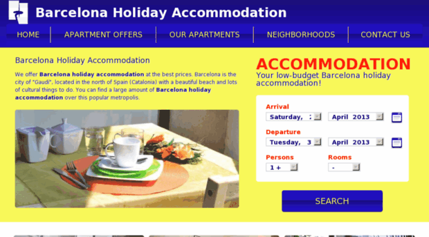 barcelona-holiday-accommodation.com
