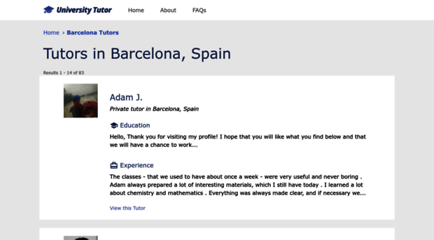 barcelona.universitytutor.com