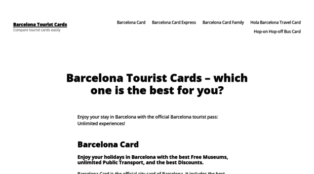 barcelonacards.com