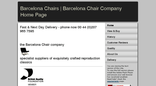 barcelonachaircompany.co.uk