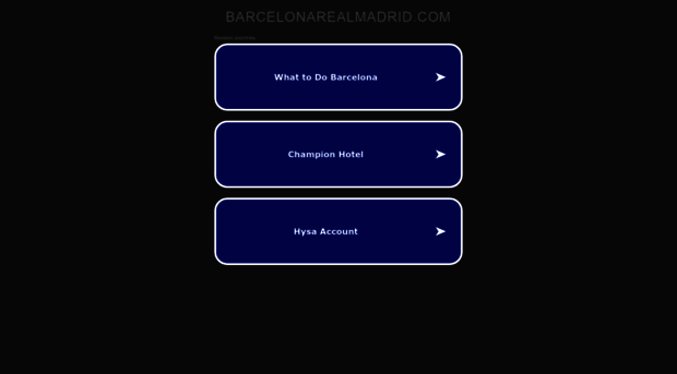 barcelonarealmadrid.com