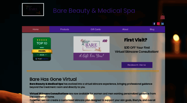 barebeautyandmedspa.com