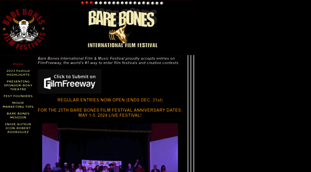 barebonesfilmfestival.org