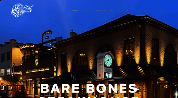 barebonessteakhouse.com