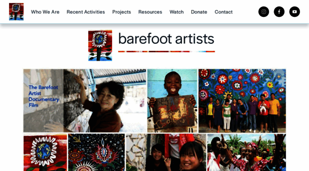 barefootartists.org