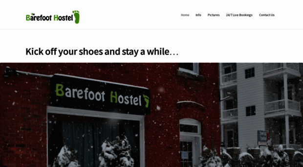 barefoothostel.com