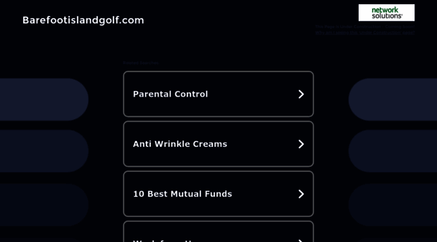 barefootislandgolf.com