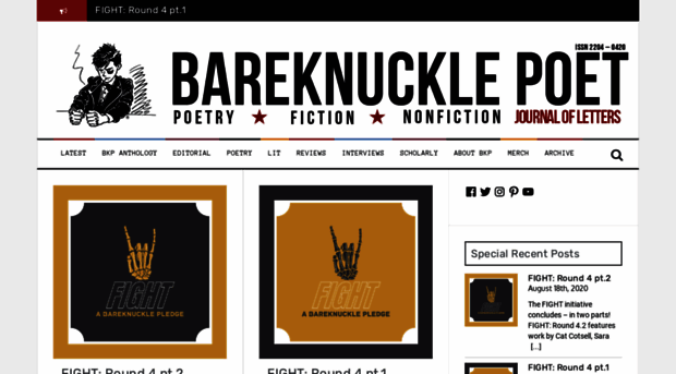 bareknucklepoet.com