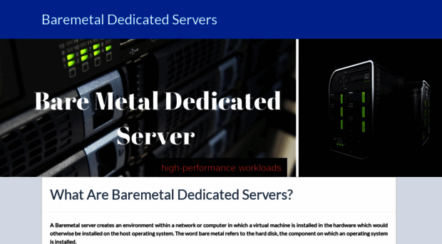 baremetaldedicatedservers.com