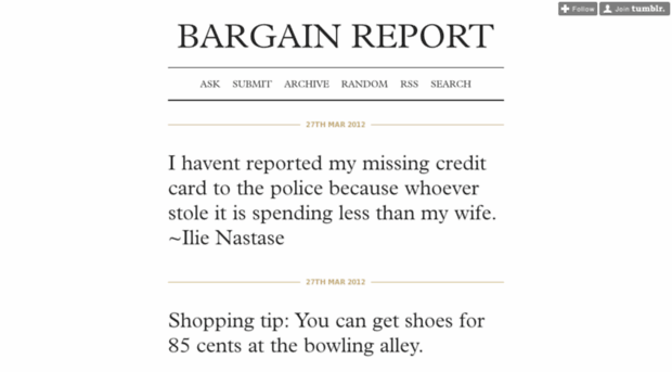 bargain-report.com