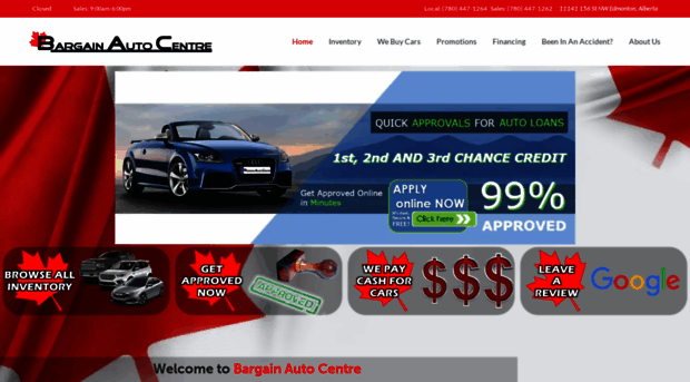 bargainautocentre.com