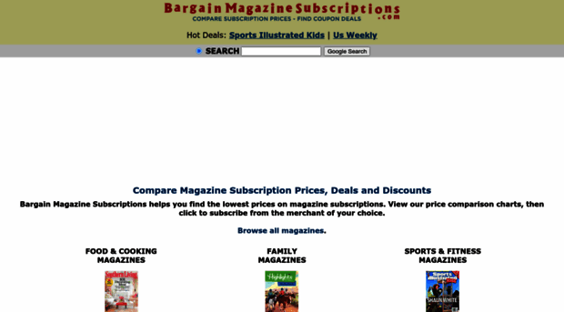 bargainmagazinesubscriptions.com