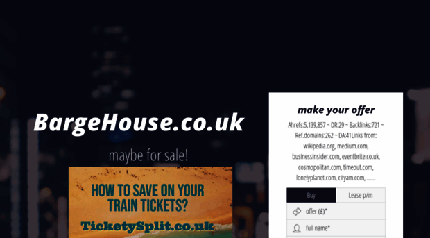 bargehouse.co.uk