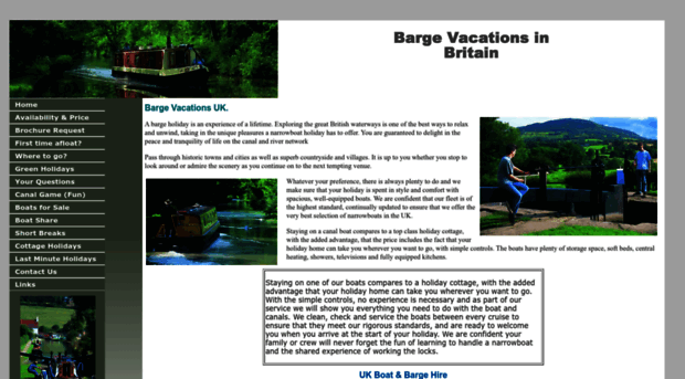 bargevacations.co.uk