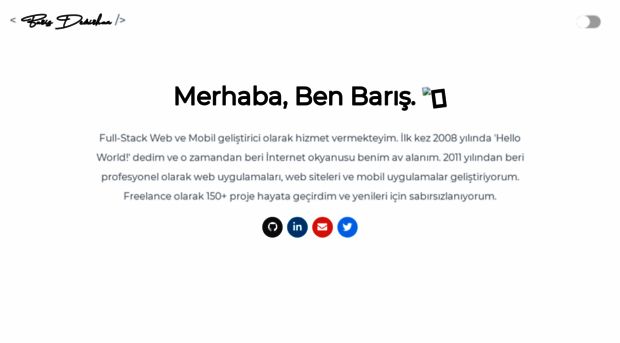 barisdemirhan.com