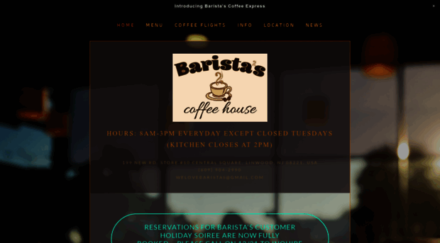 baristascoffeehouse.com