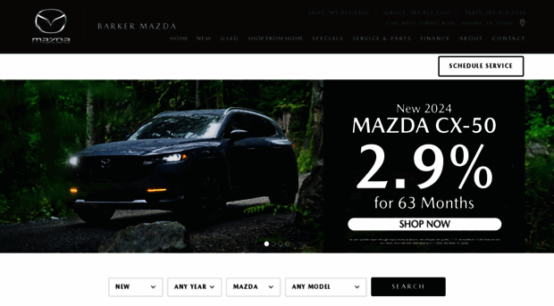 barkermazda.com