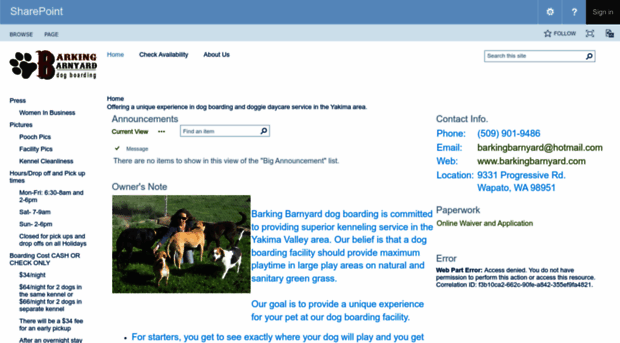 barkingbarnyard.com