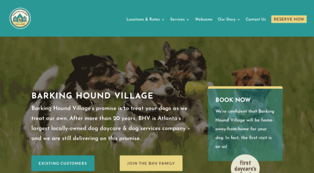 barkinghoundvillage.com