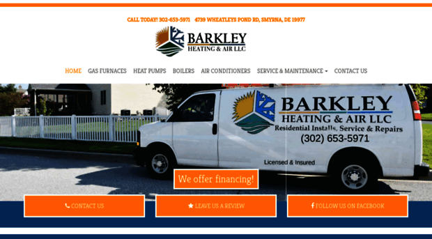 barkleyheatingandair.com