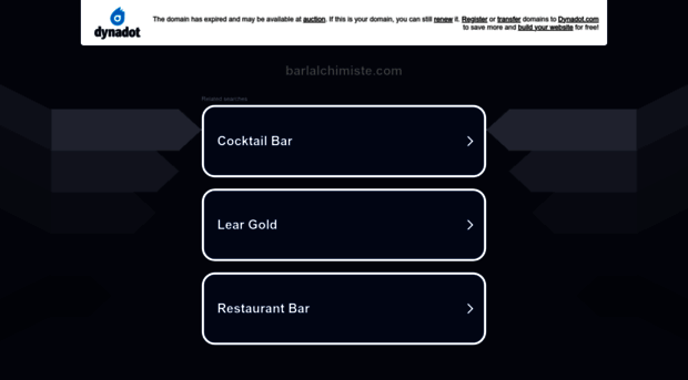 barlalchimiste.com