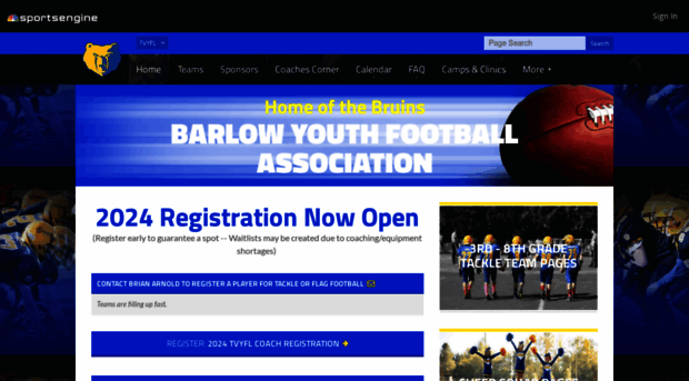 barlowyouthfootball.org