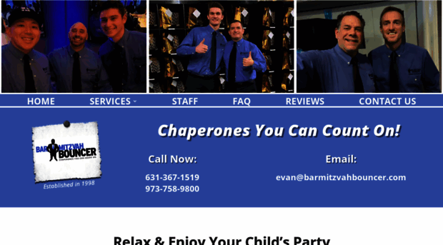 barmitzvahbouncer.com