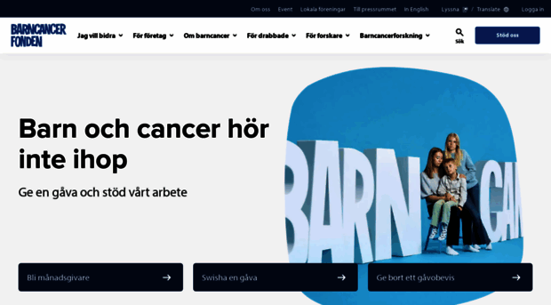 barncancerfonden.se