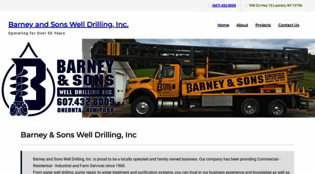 barneyandsonsdrilling.com